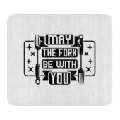 Kann die Gabel bei dir sein? Schneidebrett (Vorderseite)