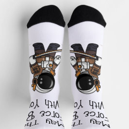 Kann die Kraft bei dir sein? Socken