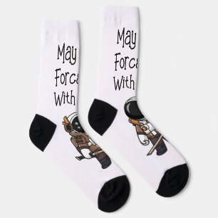 Kann die Kraft bei dir sein? Socken