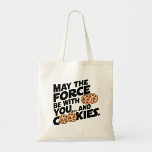 Kann die Kraft bei Ihnen und Cookies sein Tragetasche