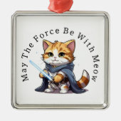 Kann die Kraft mit Ornament Aus Metall (Vorne)