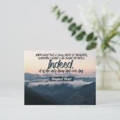 Kann die Welt ändern Postkarte (Stehend Vorderseite)