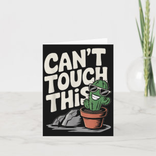 Kann diese Coole Kaktus nicht Touch Karte