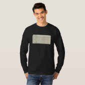 Kann dieser Computer-Lochkartencode gelesen werden T-Shirt (Vorne ganz)