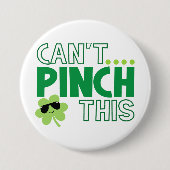 Kann dieses Coole irische Kleber nicht klemmen Button (Vorderseite)