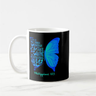 Kann Dinge durch Christus tun, der Geschenk stärkt Kaffeetasse