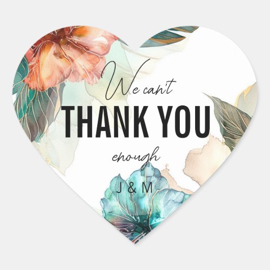 Kann dir nicht genug Hibiskus Serenade Paradise da Herz-Aufkleber (Vorderseite)