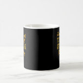 Kann ein Bahnhof Kinda Day Groovy Leopard Kaffeetasse (Mittel)