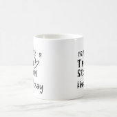 Kann ein Bahnhof Kinda Tag Kaffeetasse (Mittel)