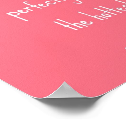 Kann ein hässliches Herz nicht verbergen Poster (Ecke)