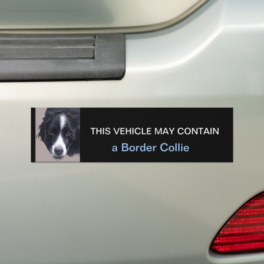 kann eine Border Collie enthalten Autoaufkleber (Auf Auto)