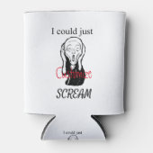 Kann einfach Thunder_Cove schreien Dosenkühler (Vorderseite)