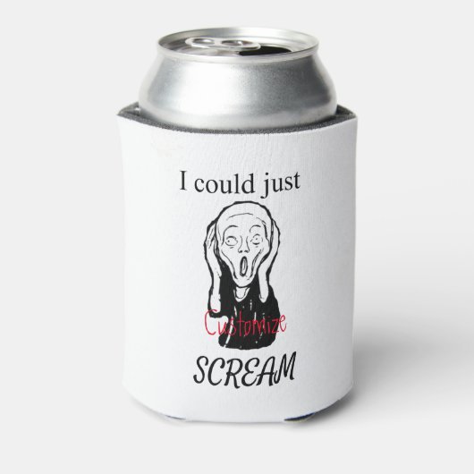 Kann einfach Thunder_Cove schreien Dosenkühler (Kanne Rückseite)
