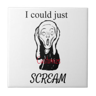 Kann einfach Thunder_Cove schreien Fliese