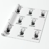 Kann einfach Thunder_Cove schreien Geschenkpapier (Ungerollt)