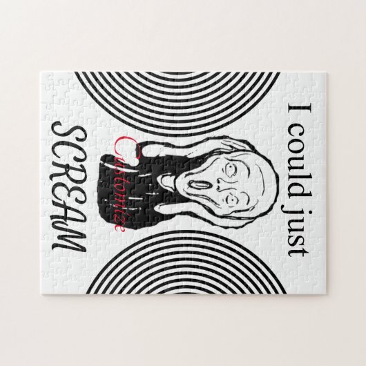 Kann einfach Thunder_Cove schreien Puzzle (Horizontal)