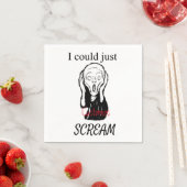 Kann einfach Thunder_Cove schreien Serviette (Beispiel)