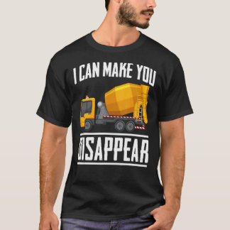 Kann es ermöglichen, dass Sie den Betonmischer-LKW T-Shirt