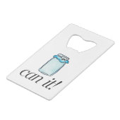 Kann es geldbeutel flaschenöffner (Rückseite Schrägansicht)