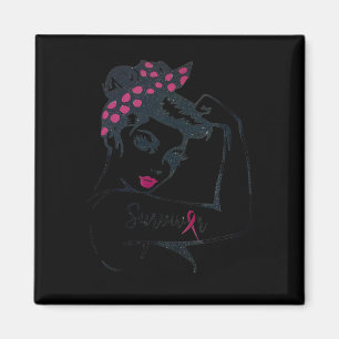 Kann es heilen Rosie Riveter Brustkrebsüberlebende Magnet