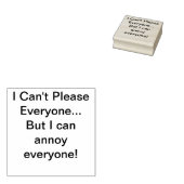 Kann es nicht allen gefallen gummistempel (Stempel)