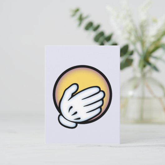 Kann es nicht moji glauben postkarte (Stehend Vorderseite)