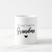 Kann es nicht warten, dich Oma zu treffen Kaffeetasse (Mittel)