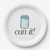 Kann es pappteller (Vorderseite)