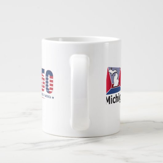 Kann gemütlich sein Jumbo-Tasse (Rückseite)