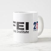 Kann gemütlich sein Jumbo-Tasse (Vorderseite Rechts)
