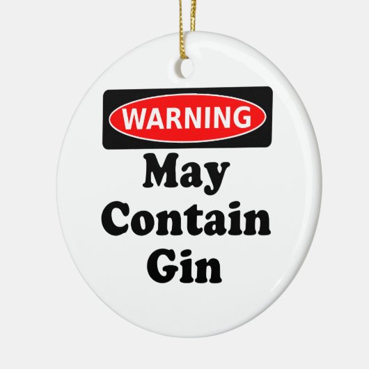 Kann Gin enthalten Keramik Ornament (Links)