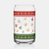 Kann Glas mit Weihnachtskeksen (Rückseite)