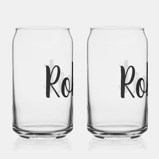 Kann Glass Dosenglas (Vorderseite)