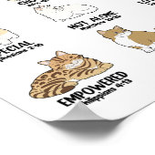 Kann Gott sagen, ich bin Niedlich Jesus Frauen Tee Poster (Ecke)