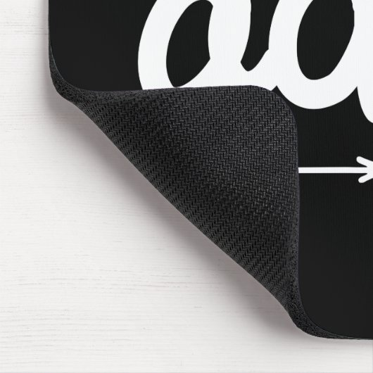 Kann heute kein erwachsenes schwarz-weißes Zitat-S Mousepad (Ecke)