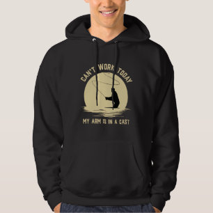 Kann heute mein Arm ist in einer verengten Fliegen Hoodie