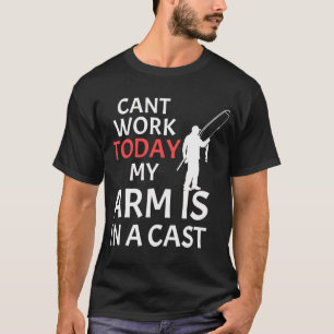 Kann heute nicht arbeiten, mein Arm ist im Gips T-Shirt