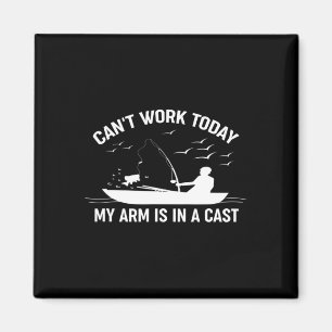 Kann heute nicht arbeiten, mein Arm ist in einem G Magnet