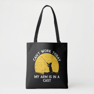 Kann heute nicht arbeiten, mein Arm ist in einem G Tasche