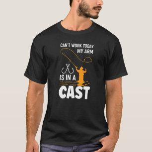 Kann heute nicht arbeiten Mein Arm ist in einem Gi T-Shirt