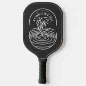 Kann heute nicht arbeiten, mein Arm ist in einer K Pickleball Schläger (Rückseite)