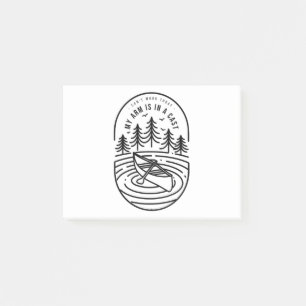 Kann heute nicht arbeiten, mein Arm ist in einer K Post-it Klebezettel