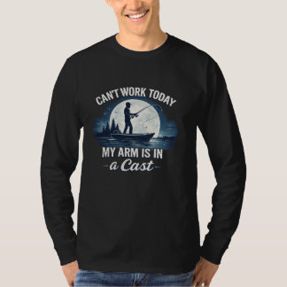 Kann heute nicht arbeiten – Mein Arm ist in Gips | T-Shirt