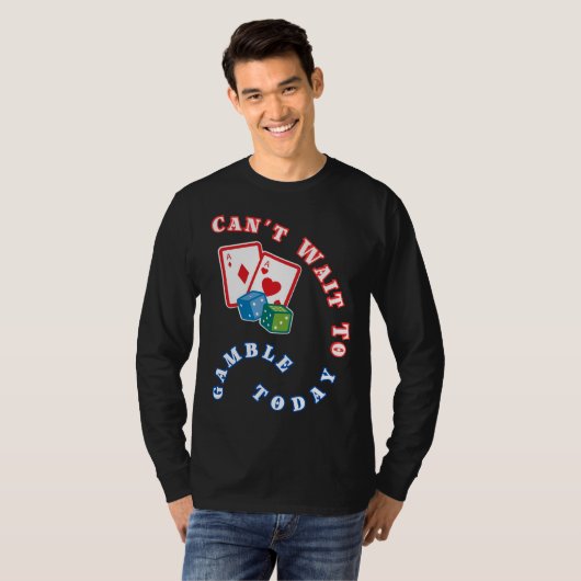 Kann heute nicht auf das Spiel warten T-Shirt (Vorne ganz)