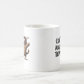 "Kann heute nicht erwachsen sein" Lustige verschla Kaffeetasse (Mittel)
