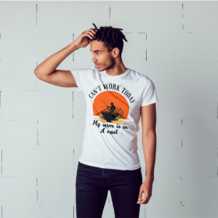 Kann heute nicht funktionieren, mein Arm ist in ei T-Shirt