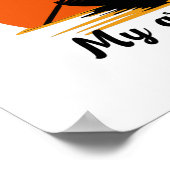 Kann heute nicht mehr arbeiten, mein Arm ist in ei Poster (Ecke)