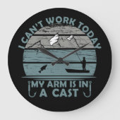 Kann heute nicht mehr funktionieren große wanduhr (Vorderseite)