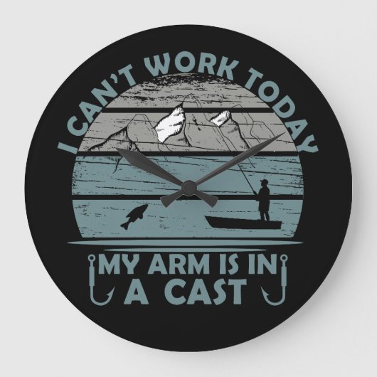 Kann heute nicht mehr funktionieren große wanduhr (Vorderseite)