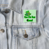 Kann I Ihr Klee-Knopf sein Button (Beispiel)